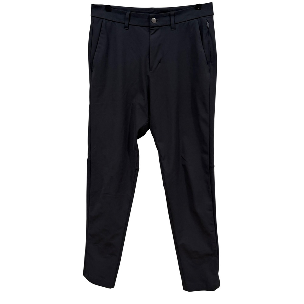 Lululemon ABC Slim-Fit Pant Warpstreme Black Mens Size 31 M5439S‎